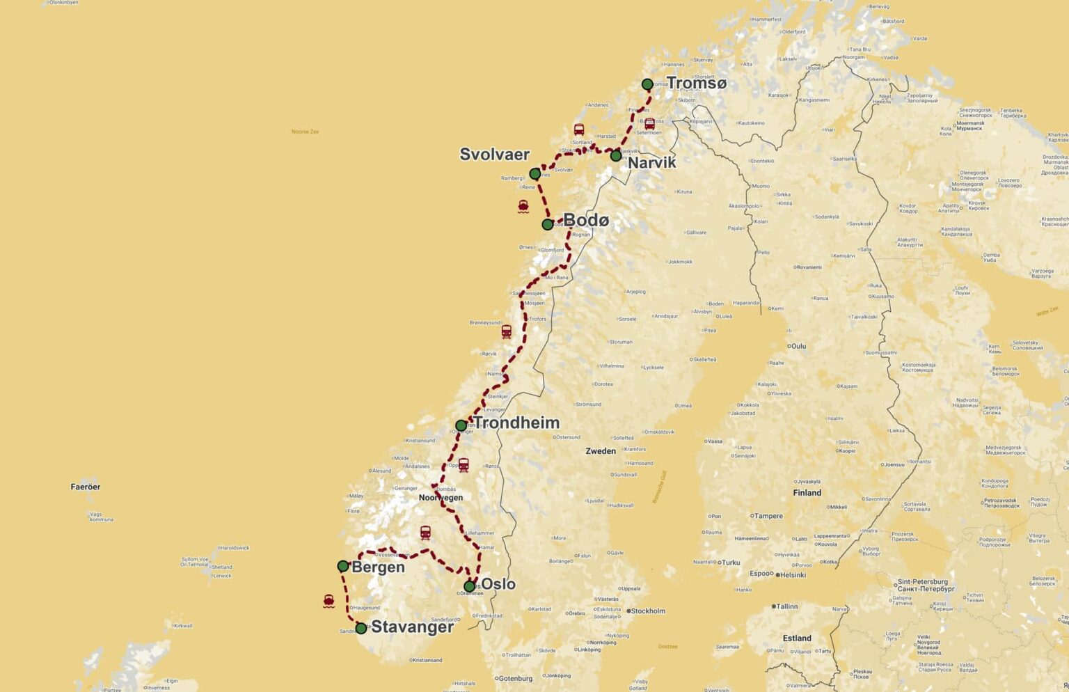 Rondreis Noorwegen: Dé Grand Tour of Norway