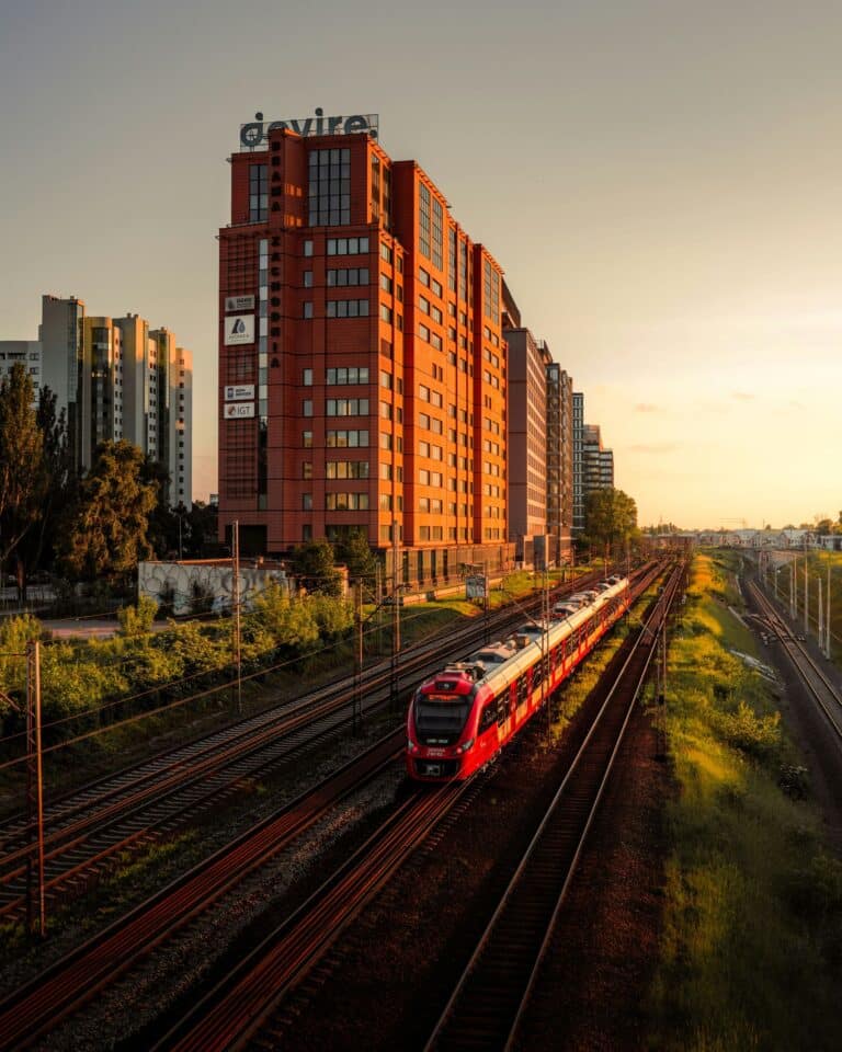 Treinreis Gdańsk - Warschau